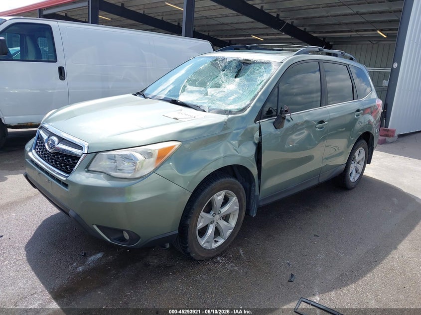 2014 Subaru Forester VIN JF2SJAJC8EH529002 IAAI salvage auction — SIDE, Certificate Of Title (Nebraska), sold $925 on 2026-07-30 (photo 2)