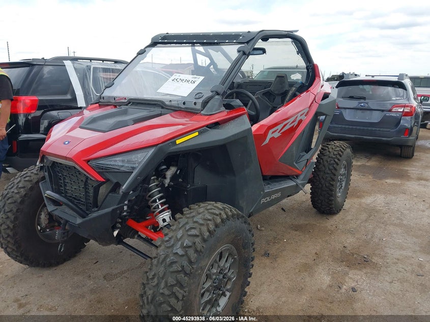 2022 Polaris Rzr VIN 3NSMAZ925NF351775 IAAI salvage auction — ROLLOVER, Original (Texas), sold $7,700 on 2026-07-28 (photo 1)