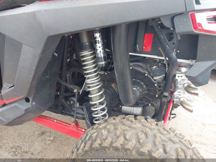 2022 Polaris Rzr VIN 3NSMAZ925NF351775 IAAI salvage auction — ROLLOVER, Original (Texas), sold $7,700 on 2026-07-28 (photo 9)