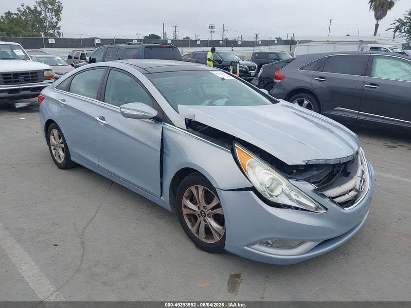 2013 Hyundai Sonata VIN 5NPEC4AC4DH567558 IAAI salvage auction — FRONT END, Salvage Title, sold $1,200 on 2026-07-15 (photo 1)