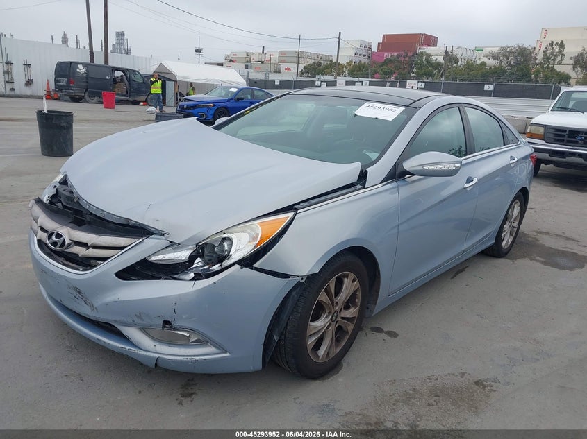 2013 Hyundai Sonata VIN 5NPEC4AC4DH567558 IAAI salvage auction — FRONT END, Salvage Title, sold $1,200 on 2026-07-15 (photo 2)