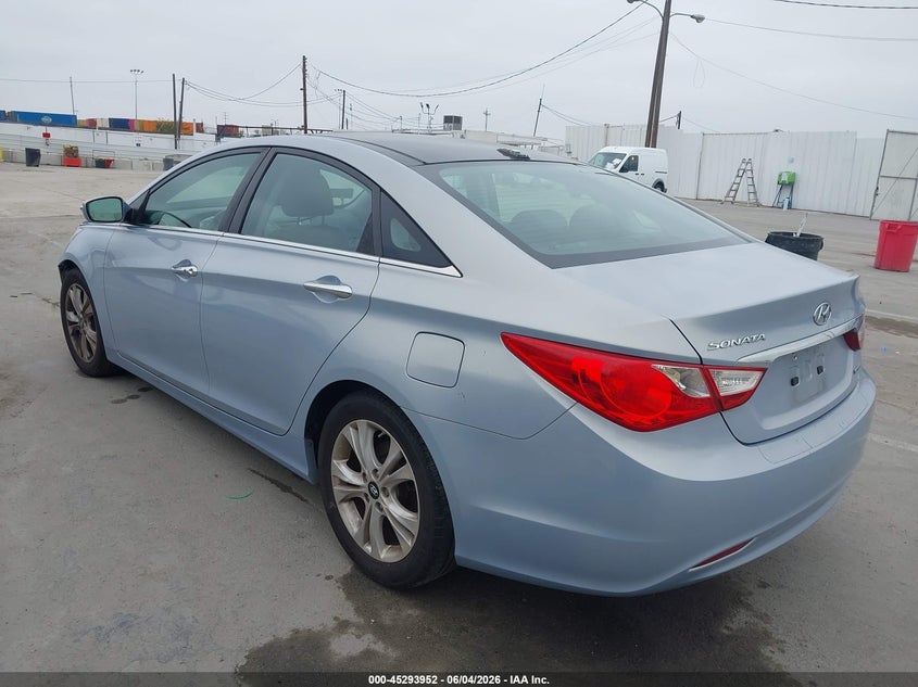 2013 Hyundai Sonata VIN 5NPEC4AC4DH567558 IAAI salvage auction — FRONT END, Salvage Title, sold $1,200 on 2026-07-15 (photo 3)