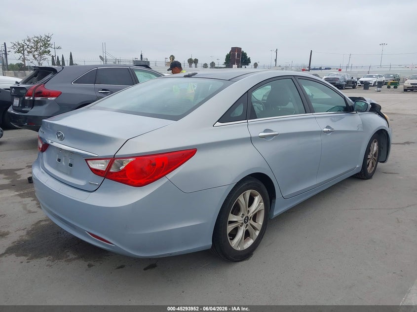 2013 Hyundai Sonata VIN 5NPEC4AC4DH567558 IAAI salvage auction — FRONT END, Salvage Title, sold $1,200 on 2026-07-15 (photo 4)