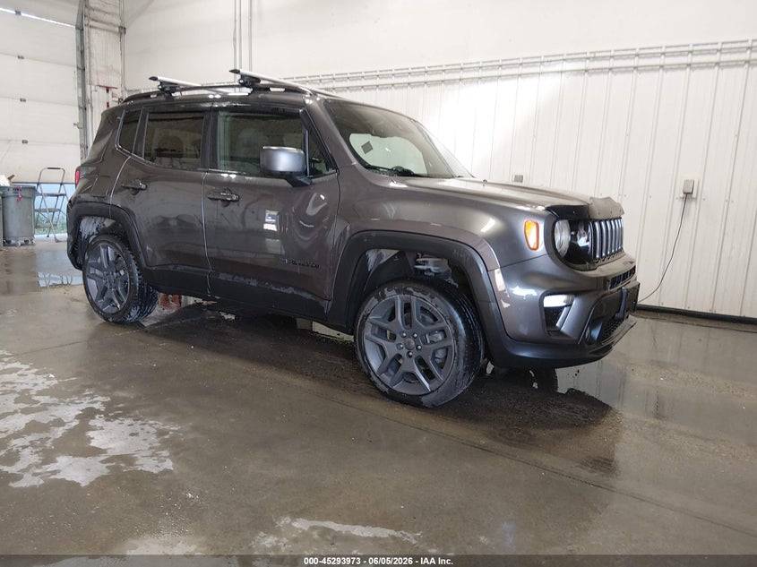 2021 Jeep Renegade VIN ZACNJDBB4MPM48392 IAAI salvage auction — REAR END, Salvage Title, sold $1,900 on 2026-07-13 (photo 1)