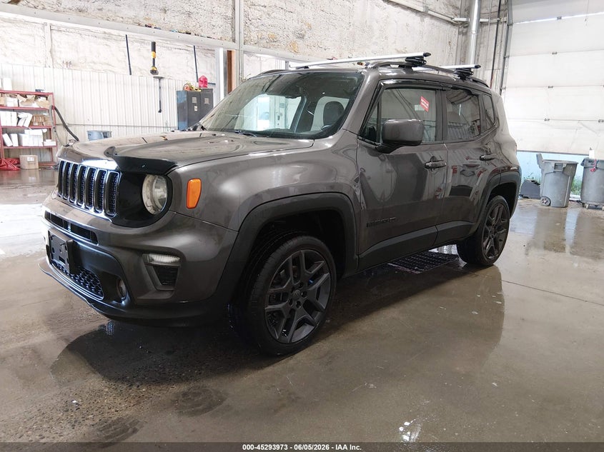2021 Jeep Renegade VIN ZACNJDBB4MPM48392 IAAI salvage auction — REAR END, Salvage Title, sold $1,900 on 2026-07-13 (photo 2)