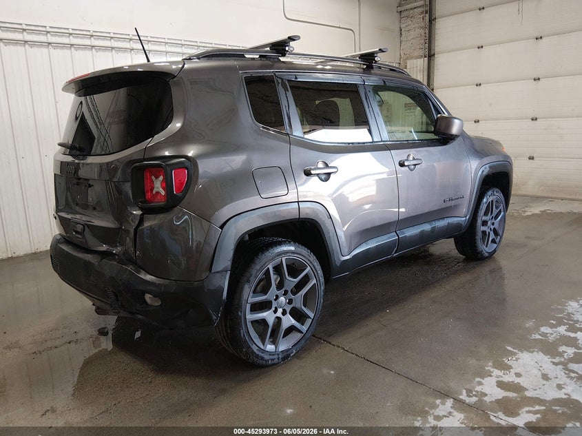 2021 Jeep Renegade VIN ZACNJDBB4MPM48392 IAAI salvage auction — REAR END, Salvage Title, sold $1,900 on 2026-07-13 (photo 4)