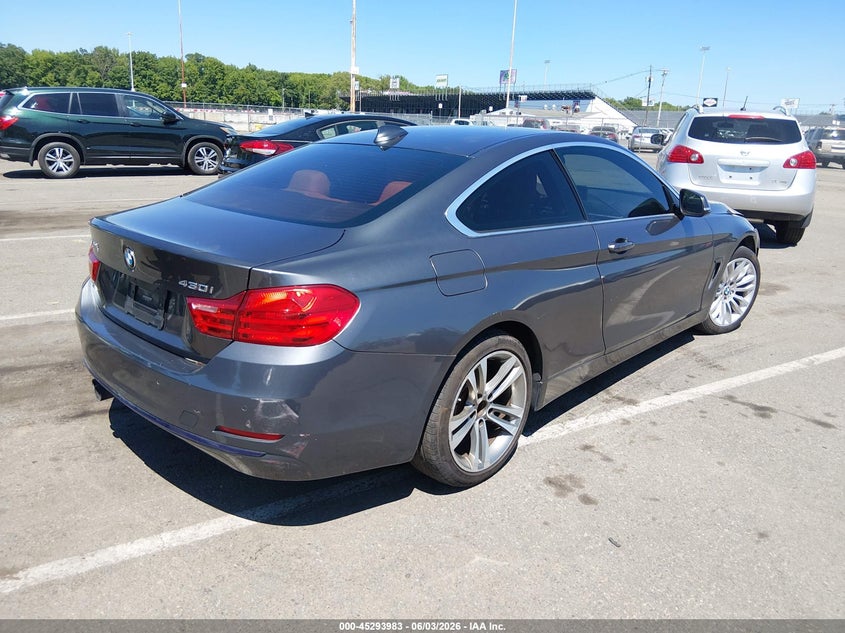 2017 BMW 4er VIN WBA4R9C56HK878631 IAAI salvage auction — LEFT FRONT, Clear (New Jersey), sold $2,025 on 2026-07-27 (photo 4)