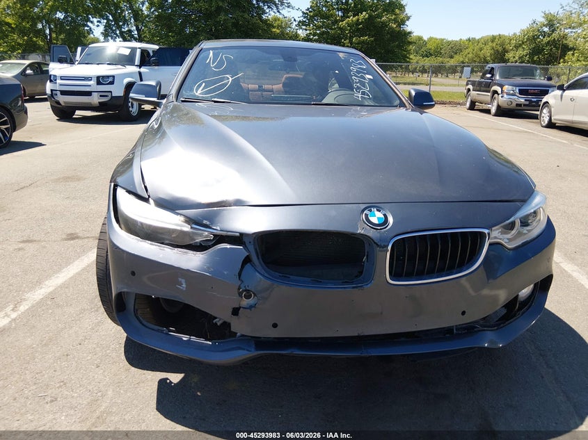 2017 BMW 4er VIN WBA4R9C56HK878631 IAAI salvage auction — LEFT FRONT, Clear (New Jersey), sold $2,025 on 2026-07-27 (photo 6)