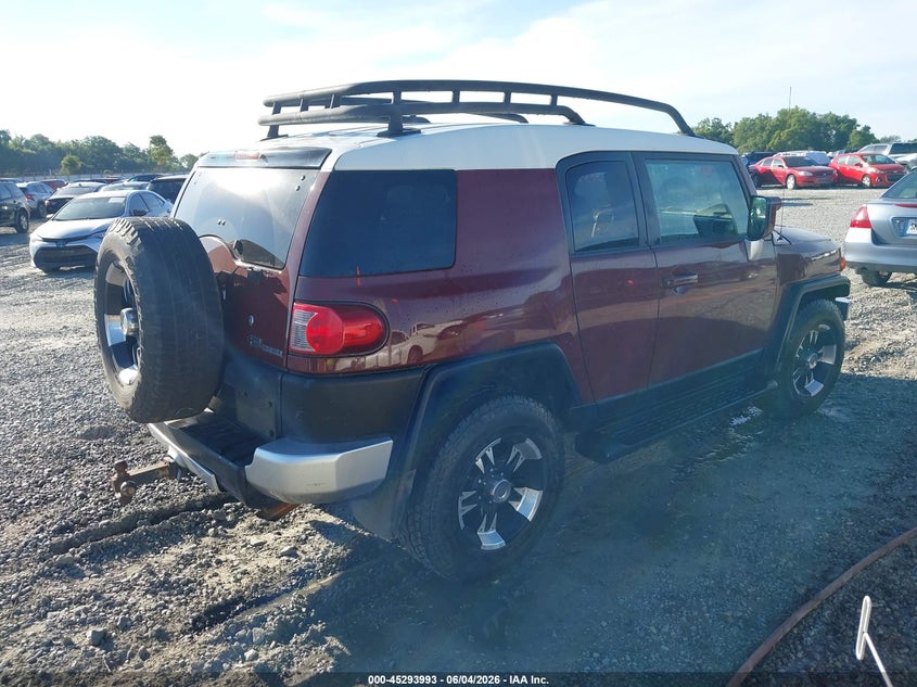 2008 Toyota Fj cruiser VIN JTEZU11F88K002904 IAAI salvage auction — NORMAL WEAR, Repossession Paperwork (Georgia), sold $3,900 on 2026-07-06 (photo 4)