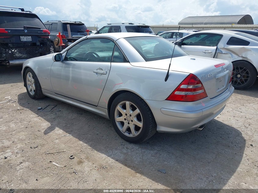 2002 Mercedes-benz Slk-class VIN WDBKK49F42F258943 IAAI salvage auction — SIDE, Salvage (Texas), sold $500 on 2026-07-09 (photo 3)