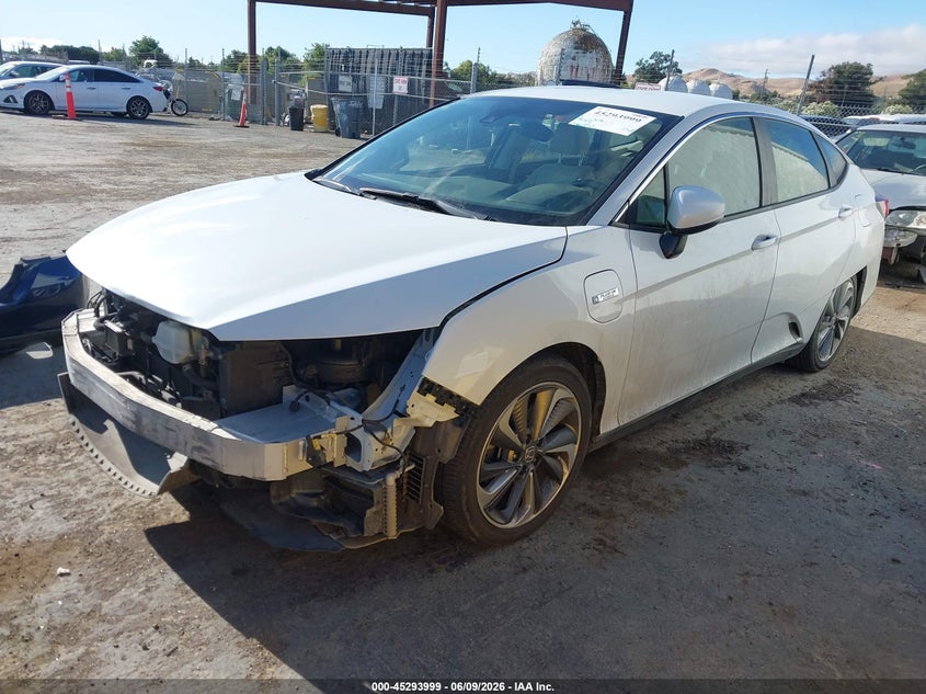 2018 Honda Clarity VIN JHMZC5F13JC021760 IAAI salvage auction — FRONT END, Salvage Title, sold $2,825 on 2026-07-09 (photo 2)