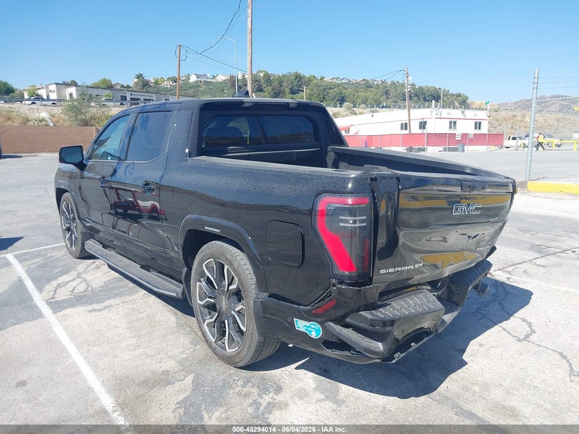 2025 Gmc SIERRA VIN 1GT40LEL8SU401684 IAAI salvage auction — REAR END, Salvage Title, sold $38,600 on 2026-08-19 (photo 3)