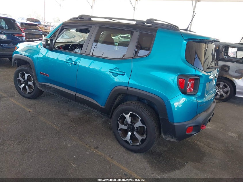 2021 Jeep Renegade VIN ZACNJDC13MPM29080 IAAI salvage auction — FRONT END, Salvage Title, sold $2,850 on 2026-07-31 (photo 3)