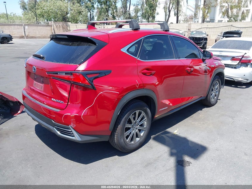 2019 Lexus Nx VIN JTJBJRBZ7K2099202 IAAI salvage auction — FRONT END, Salvage Title, sold $5,600 on 2026-07-24 (photo 4)