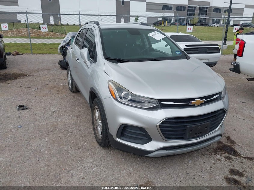 2018 Chevrolet Trax VIN KL7CJLSB6JB676868 IAAI salvage auction — LEFT SIDE, Salvage Title, sold $1,450 on 2026-07-07 (photo 1)