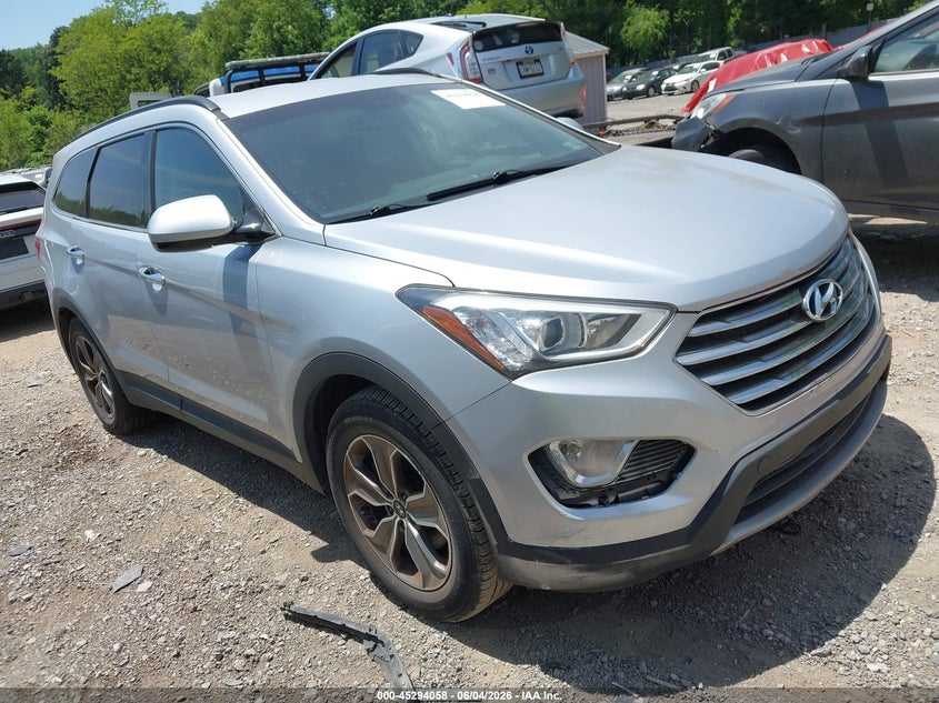 2016 Hyundai Santa fe VIN KM8SMDHF9GU151561 IAAI salvage auction — NORMAL WEAR, Clear (Pennsylvania), sold $1,700 on 2026-07-07 (photo 1)