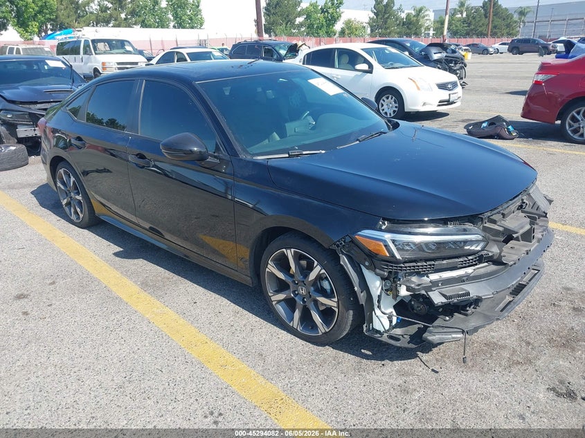 2025 Honda Civic VIN 2HGFE4F8XSH347576 — IAAI salvage auction photo