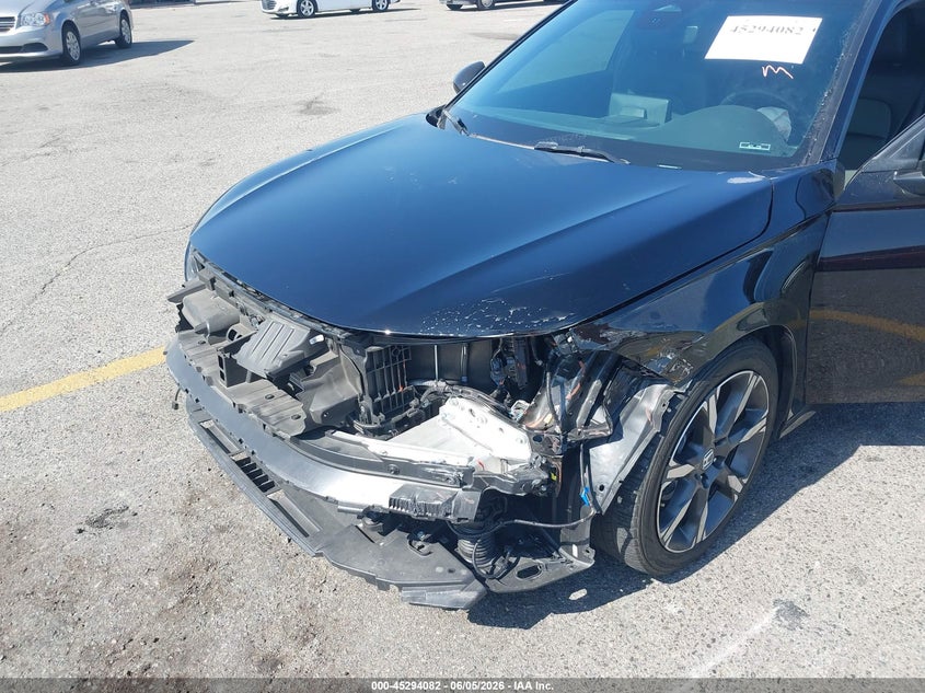 2025 Honda Civic VIN 2HGFE4F8XSH347576 IAAI salvage auction — LEFT FRONT, Salvage Title, sold $9,700 on 2026-08-22 (photo 6)