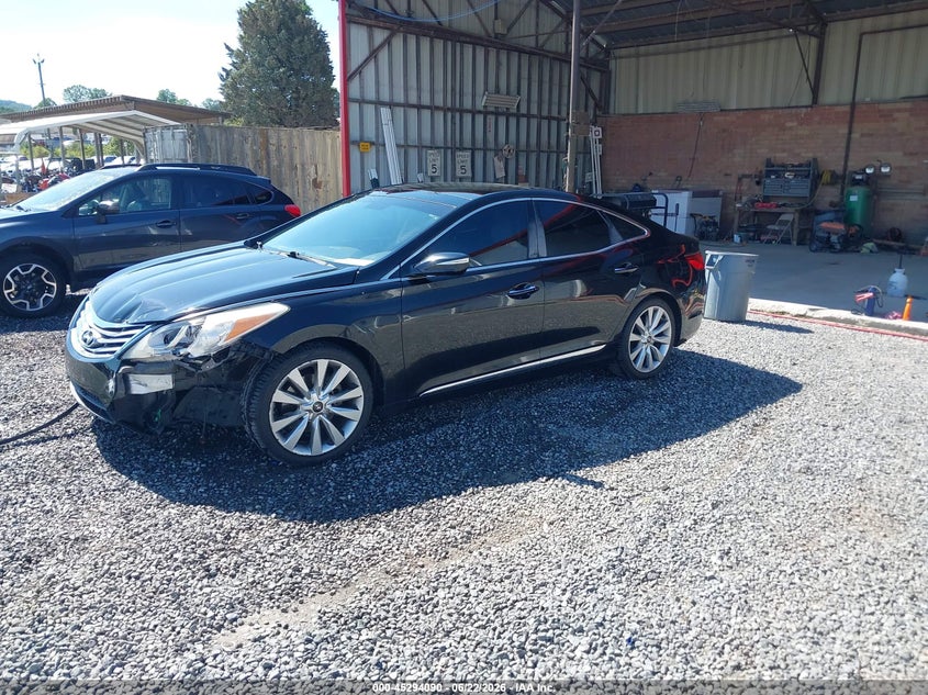 2014 Hyundai Azera VIN KMHFH4JG0EA349811 IAAI salvage auction — LEFT FRONT, Salvage (North Carolina), sold $1,300 on 2026-07-31 (photo 2)