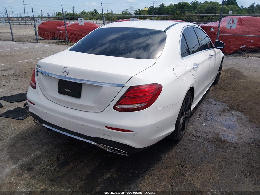 2017 Mercedes-benz E-klasse VIN WDDZF4JB3HA242967 IAAI salvage auction — FRESH WATER, Salvage Title, sold $3,650 on 2026-07-13 (photo 4)