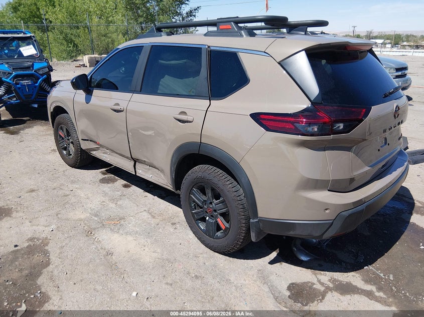 2026 Nissan Rogue VIN 5N1BT3BB6TC681621 IAAI salvage auction — SIDE, Salvage (New Mexico), sold $12,800 on 2026-07-29 (photo 3)