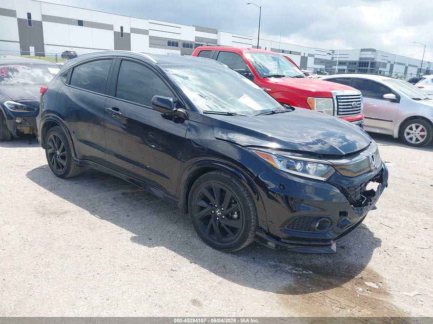 2022 Honda Hr-v VIN 3CZRU5H10NM722119 IAAI salvage auction — FRONT END, Salvage Title, sold $4,250 on 2026-07-10 (photo 1)