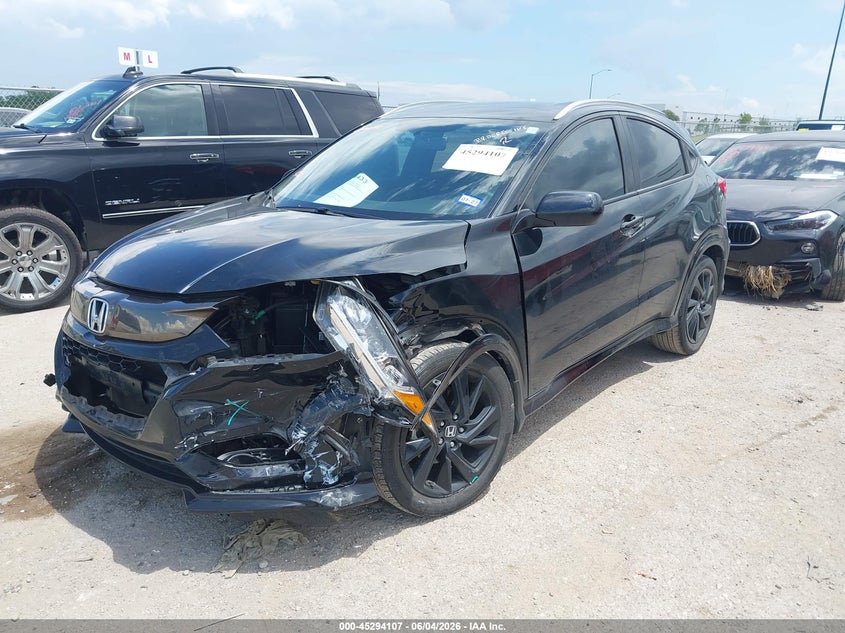 2022 Honda Hr-v VIN 3CZRU5H10NM722119 IAAI salvage auction — FRONT END, Salvage Title, sold $4,250 on 2026-07-10 (photo 2)