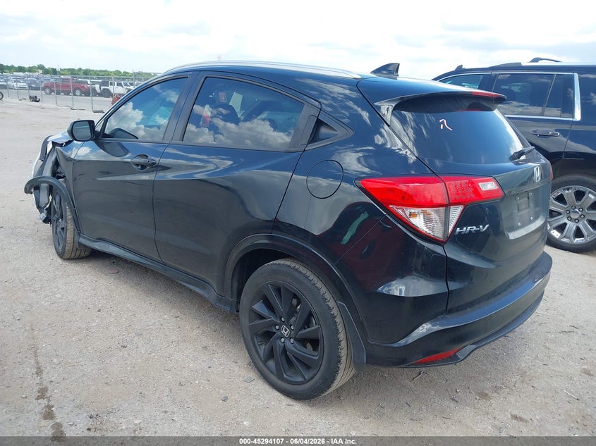 2022 Honda Hr-v VIN 3CZRU5H10NM722119 IAAI salvage auction — FRONT END, Salvage Title, sold $4,250 on 2026-07-10 (photo 3)