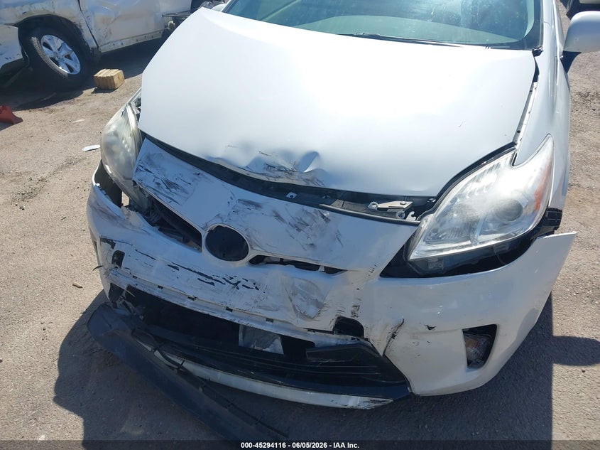 2013 Toyota Prius VIN JTDKN3DU2D5554397 IAAI salvage auction — FRONT END, Salvage Title, sold $1,450 on 2026-07-23 (photo 6)
