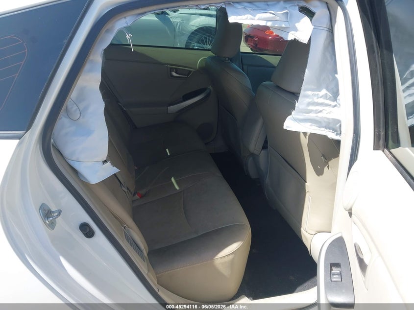 2013 Toyota Prius VIN JTDKN3DU2D5554397 IAAI salvage auction — FRONT END, Salvage Title, sold $1,450 on 2026-07-23 (photo 8)