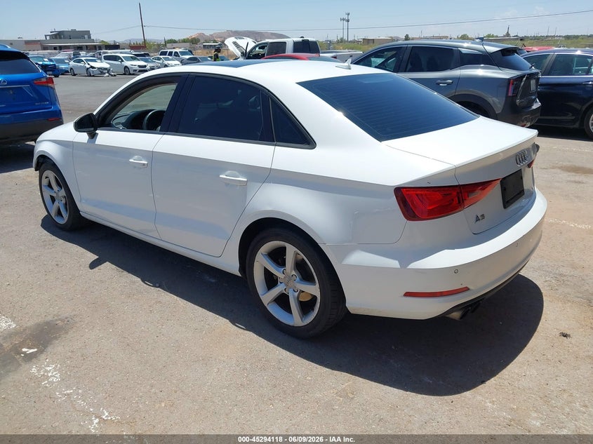 2016 Audi A3 VIN WAUA7GFF7G1005525 IAAI salvage auction — FRONT END, Salvage Title, sold $1,875 on 2026-07-15 (photo 3)