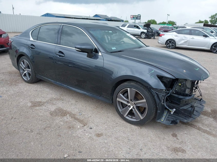 2017 Lexus Gs VIN JTHBZ1BL8HA010811 IAAI salvage auction — FRONT END, Salvage Title, sold $13,000 on 2026-07-29 (photo 1)