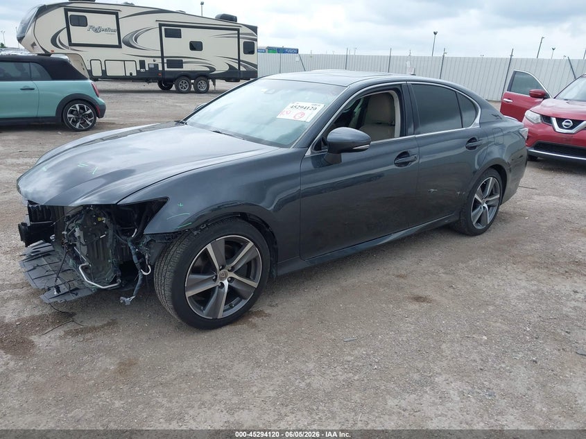 2017 Lexus Gs VIN JTHBZ1BL8HA010811 IAAI salvage auction — FRONT END, Salvage Title, sold $13,000 on 2026-07-29 (photo 2)