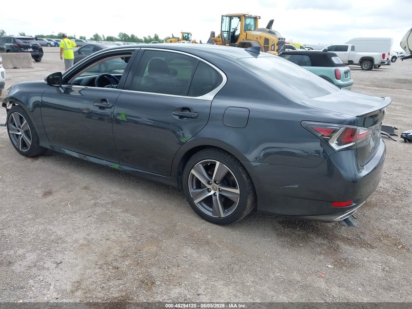 2017 Lexus Gs VIN JTHBZ1BL8HA010811 IAAI salvage auction — FRONT END, Salvage Title, sold $13,000 on 2026-07-29 (photo 3)