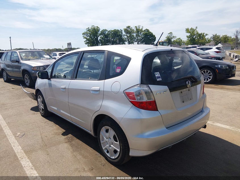 2013 Honda Fit VIN JHMGE8H31DC005207 IAAI salvage auction — FRONT END, Salvage (New Jersey), sold $950 on 2026-07-31 (photo 3)