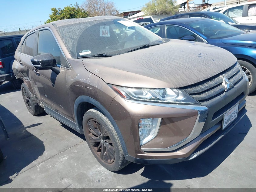 2018 Mitsubishi Eclipse cross VIN JA4AT4AA8JZ051151 IAAI salvage auction — RIGHT SIDE, Salvage Certificate (California), sold $2,300 on 2026-07-29 (photo 1)