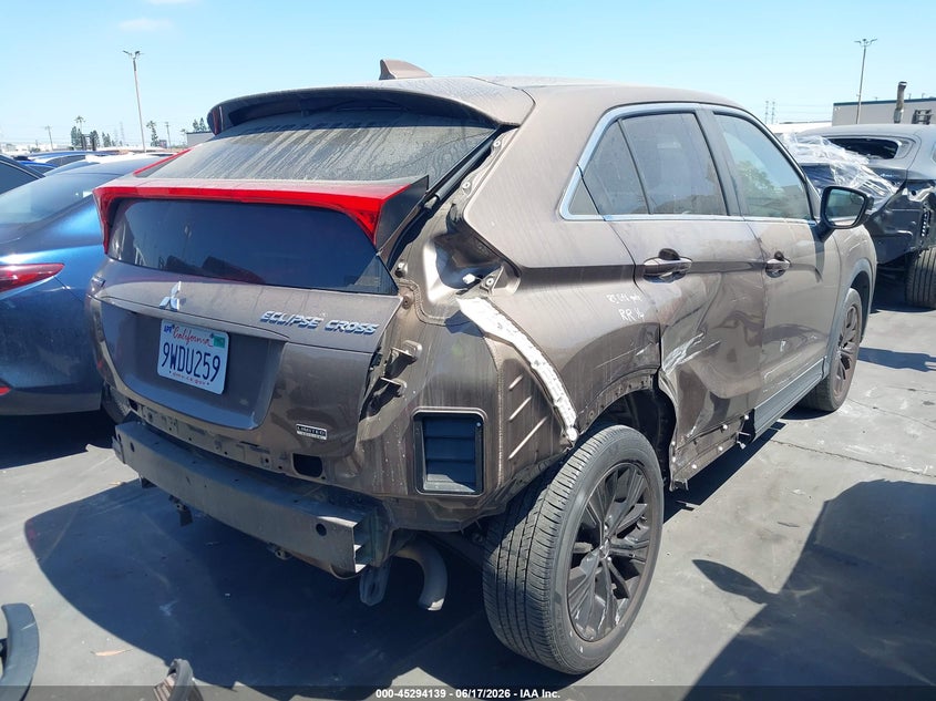 2018 Mitsubishi Eclipse cross VIN JA4AT4AA8JZ051151 IAAI salvage auction — RIGHT SIDE, Salvage Certificate (California), sold $2,300 on 2026-07-29 (photo 4)