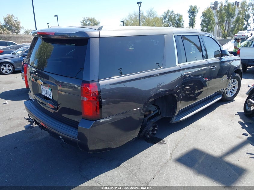 2017 Chevrolet Suburban VIN 1GNSCGKC9HR285229 IAAI salvage auction — REAR END, Salvage Title, sold $25 on 2026-07-24 (photo 4)