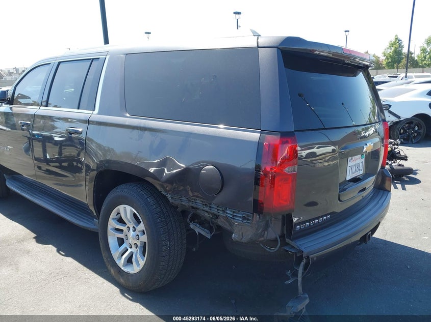 2017 Chevrolet Suburban VIN 1GNSCGKC9HR285229 IAAI salvage auction — REAR END, Salvage Title, sold $25 on 2026-07-24 (photo 6)