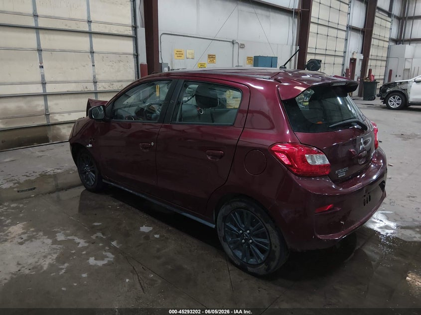 2019 Mitsubishi Mirage VIN ML32A5HJ1KH010205 IAAI salvage auction — FRONT END, Salvage Title, sold $500 on 2026-07-18 (photo 3)