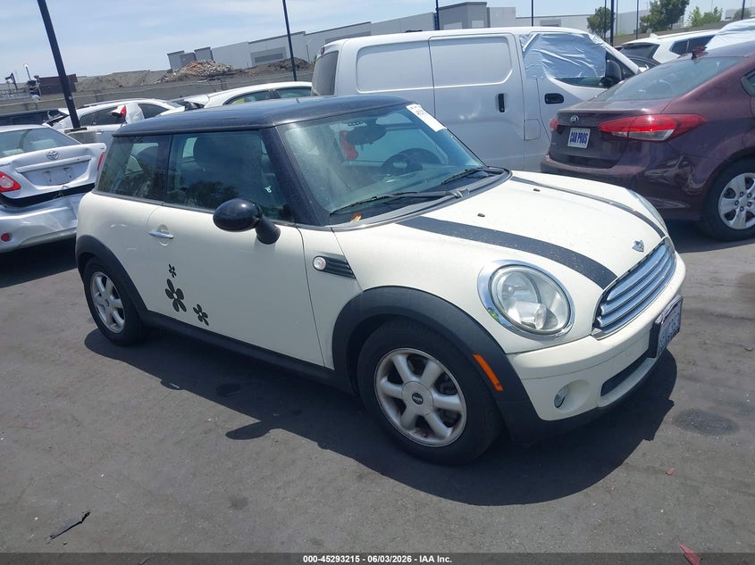 2009 Mini Cooper VIN WMWMF33539TW77786 IAAI salvage auction — REAR END, Salvage Certificate (California), sold $650 on 2026-07-12 (photo 1)