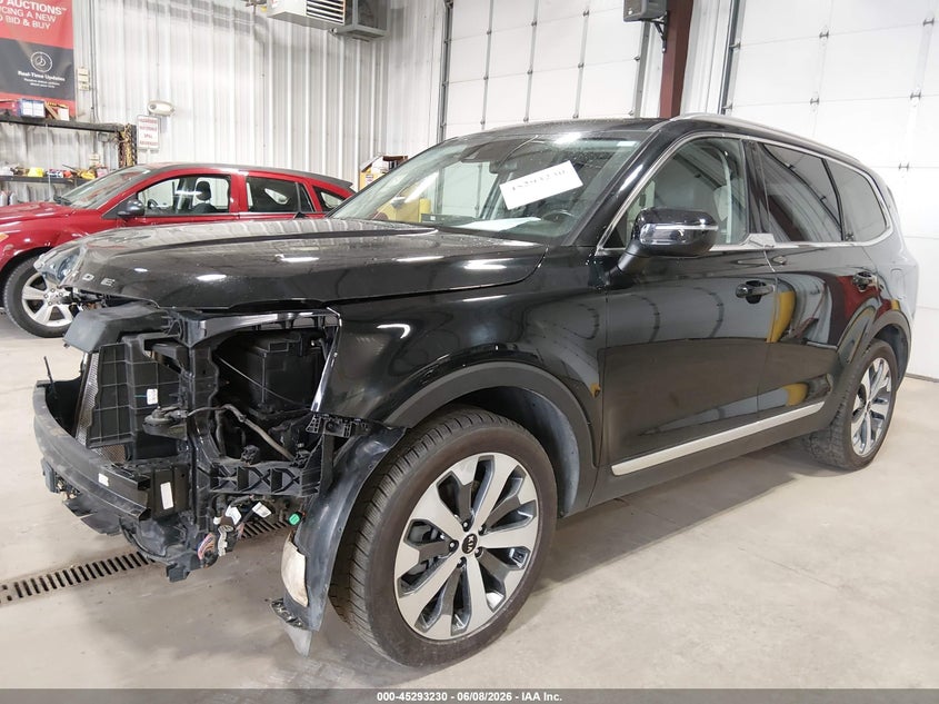 2021 Kia Telluride VIN 5XYP3DHC3MG113467 IAAI salvage auction — FRONT END, Salvage Title, sold $5,100 on 2026-07-16 (photo 2)