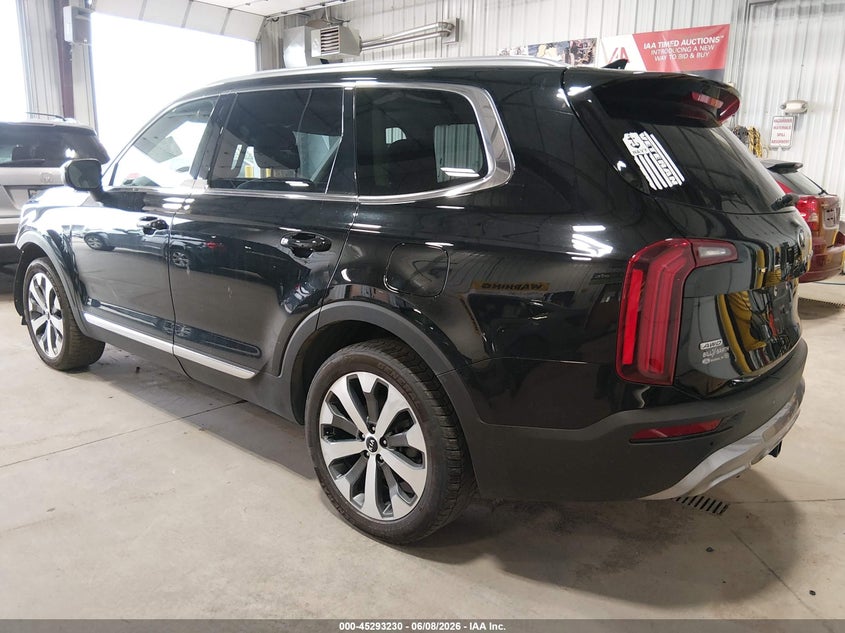 2021 Kia Telluride VIN 5XYP3DHC3MG113467 IAAI salvage auction — FRONT END, Salvage Title, sold $5,100 on 2026-07-16 (photo 3)