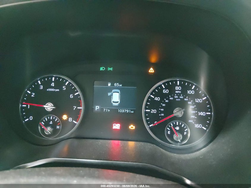 2021 Kia Telluride VIN 5XYP3DHC3MG113467 IAAI salvage auction — FRONT END, Salvage Title, sold $5,100 on 2026-07-16 (photo 7)