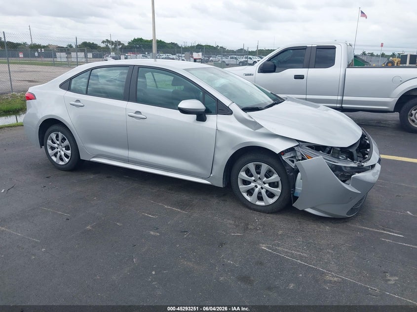 2021 Toyota Corolla VIN 5YFEPMAE3MP209165 IAAI salvage auction — FRONT END, Salvage Title, sold $3,550 on 2026-07-23 (photo 1)