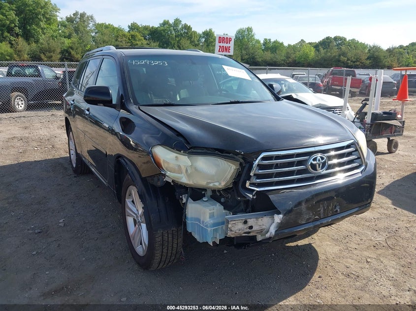 2009 Toyota Highlander VIN JTEES42A392137847 IAAI salvage auction — RIGHT FRONT, Clear (Indiana), sold $2,050 on 2026-07-16 (photo 6)