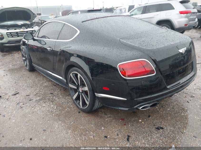 2014 Bentley Continental gt VIN SCBFH7ZA5EC040218 IAAI salvage auction — FRONT END, Original (Texas), sold $30,150 on 2026-08-20 (photo 3)