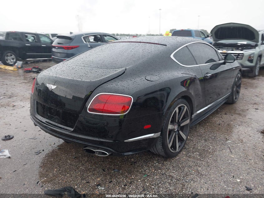 2014 Bentley Continental gt VIN SCBFH7ZA5EC040218 IAAI salvage auction — FRONT END, Original (Texas), sold $30,150 on 2026-08-20 (photo 4)