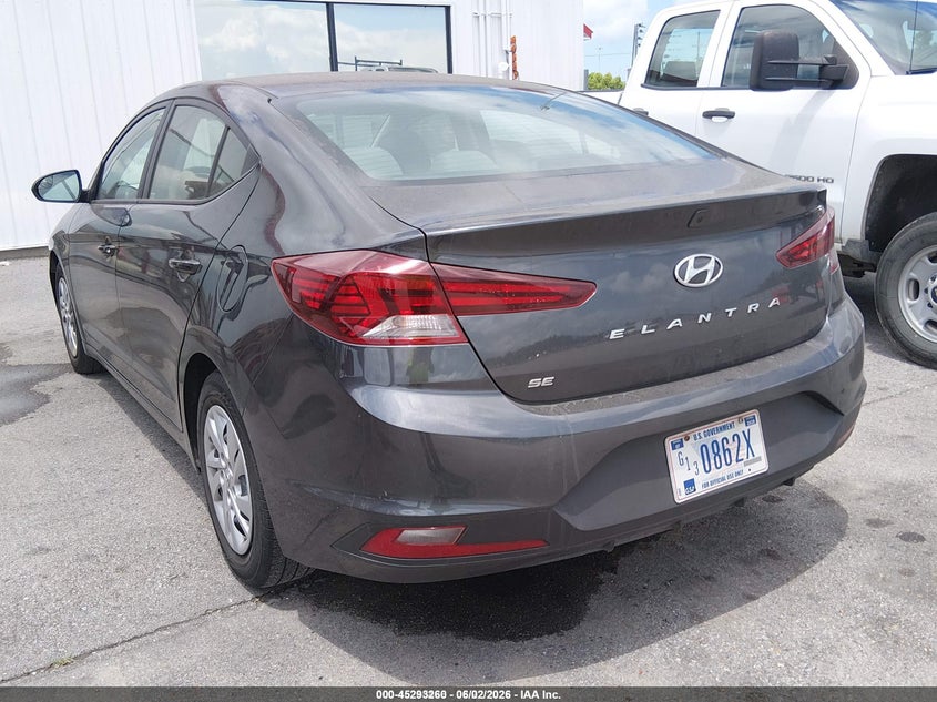 2020 Hyundai Elantra VIN 5NPD74LF7LH606102 IAAI salvage auction — NORMAL WEAR, Sf97 (Washington), sold $9,400 on 2026-07-09 (photo 3)
