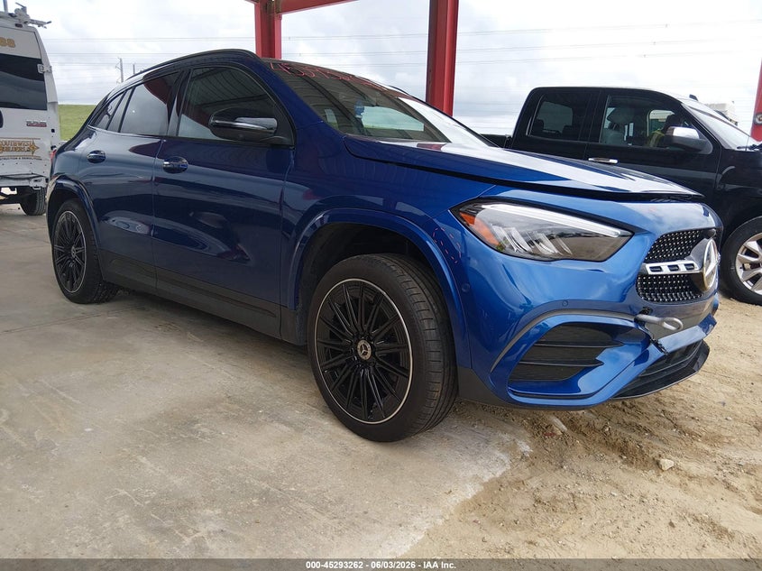 2025 Mercedes-benz Gla-klasse VIN W1N4N4GB4SJ718058 IAAI salvage auction — REAR END, Salvage Title, sold $16,800 on 2026-07-28 (photo 1)
